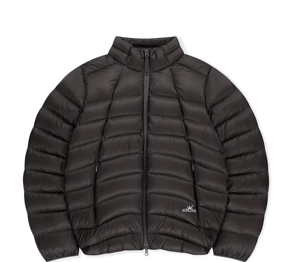 썬러브 플라이 라이트 다운 자켓 경량패딩 차콜 상품이미지1