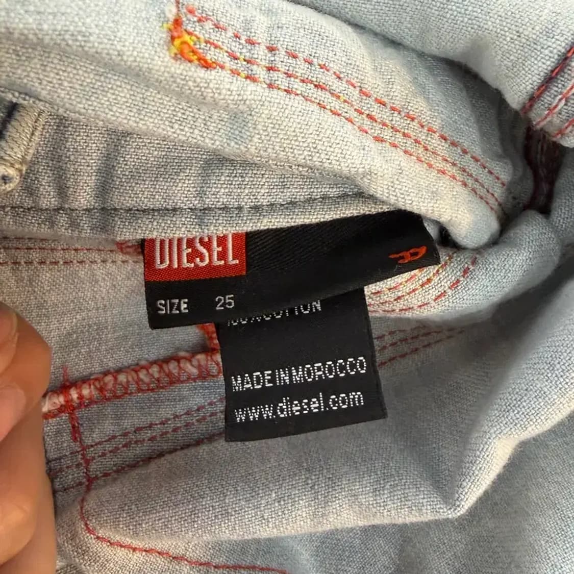 Diesel lowrise denim mini skirt 25 상품이미지8