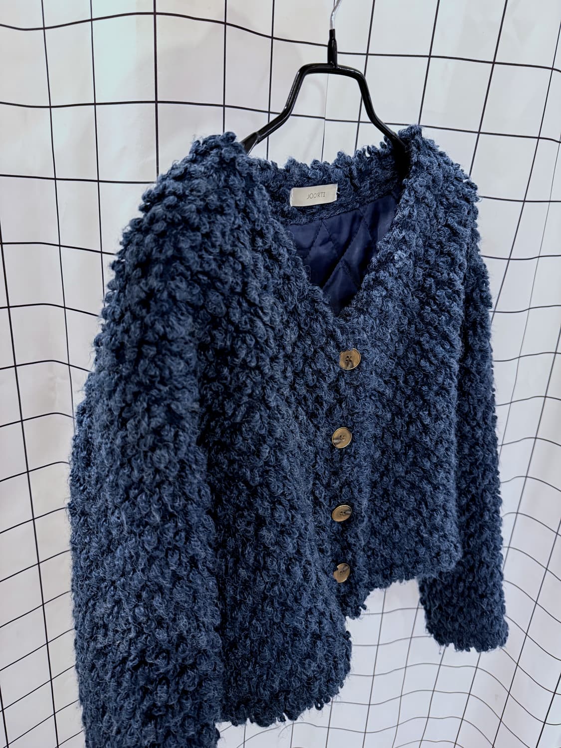 주르티 부클 가디건 숏자켓 상품이미지2