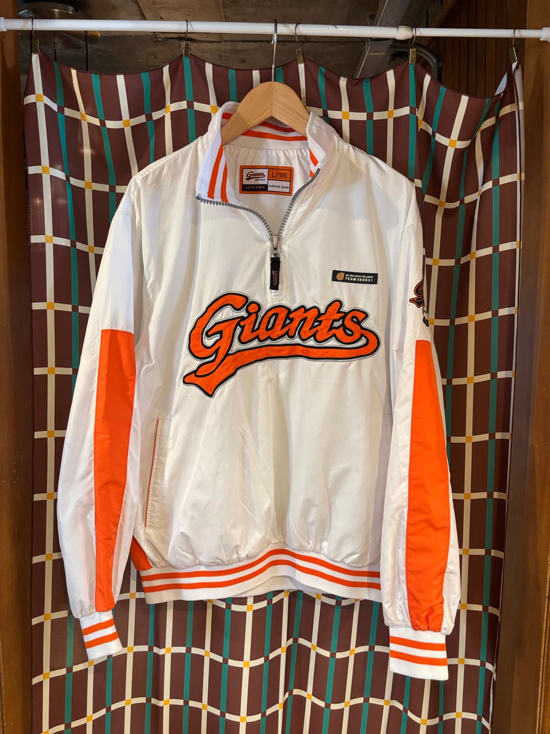 롯데 자이언츠 아노락자켓 상품이미지1