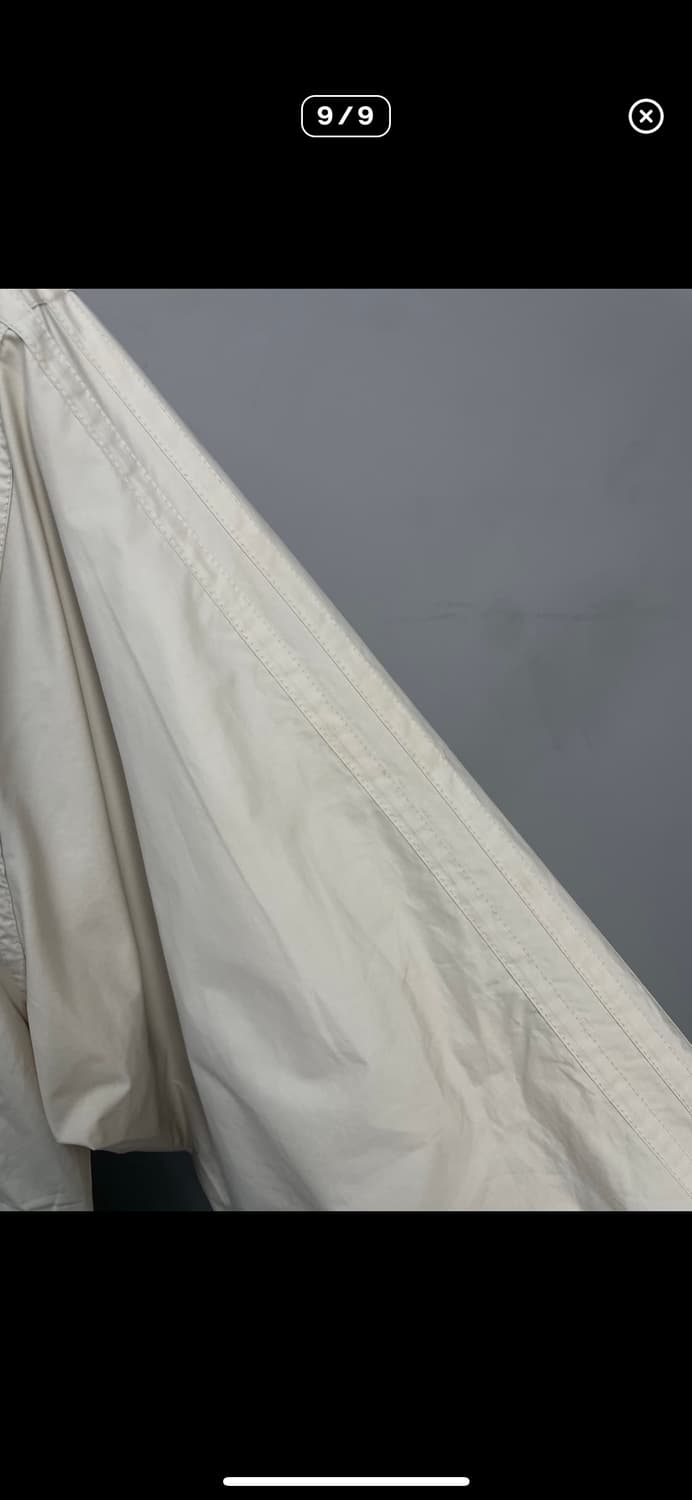 아디다스 자수로고 연베이지 바람막이웜업 A2209 상품이미지9