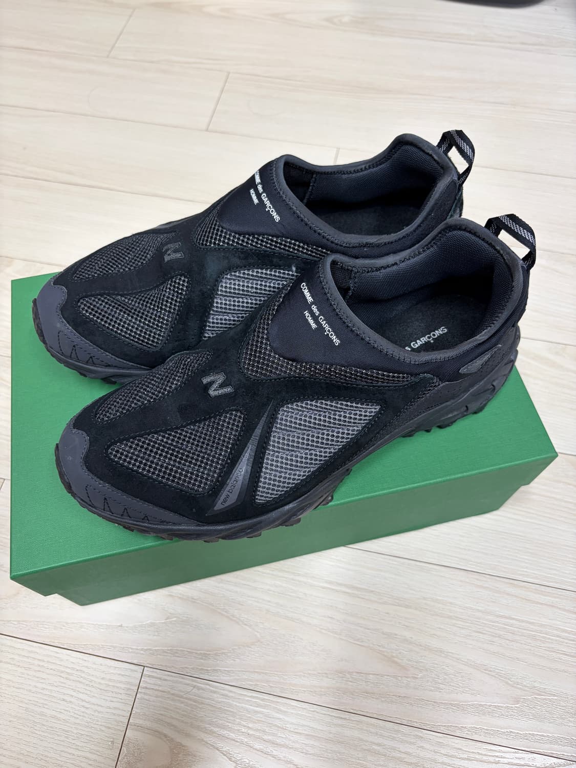 (280)뉴발란스 x 꼼데가르송 옴므 ML610S 블랙 상품이미지2