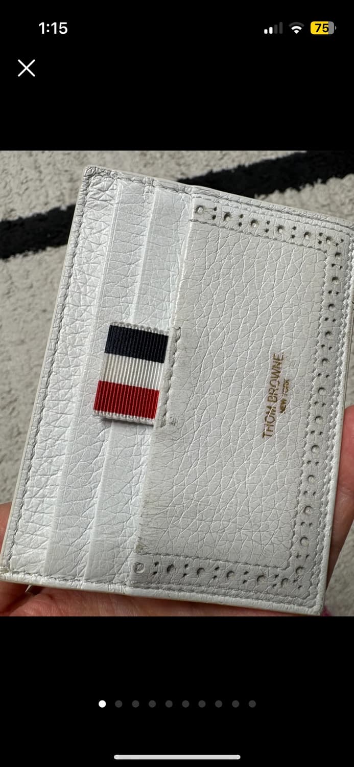 오늘 사면 5만원에 톰브라운 카드지갑 네고 가능 연락주세요 빨리판매 원함 상품이미지5