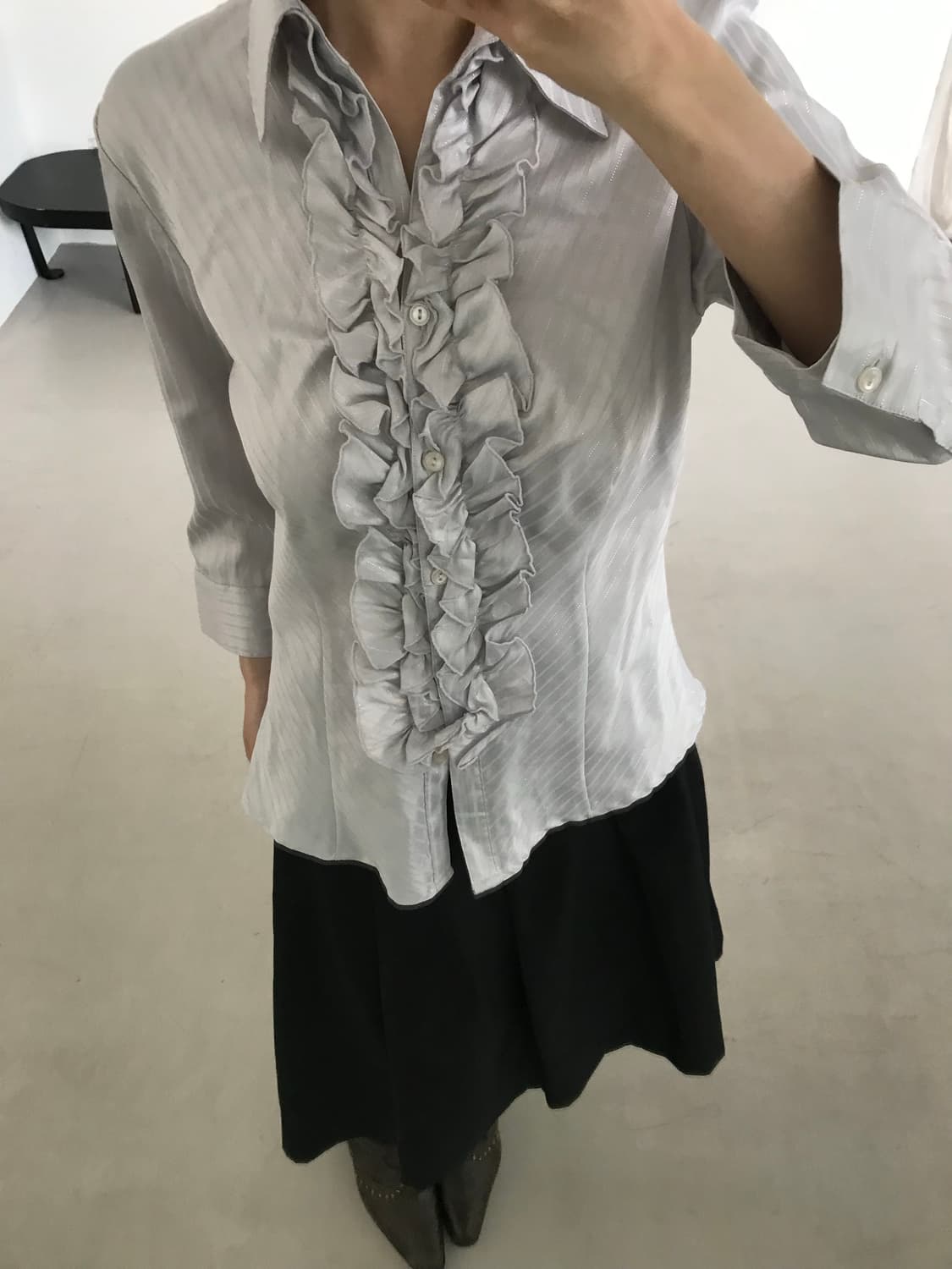vintage stripe pattern shirts 상품이미지3