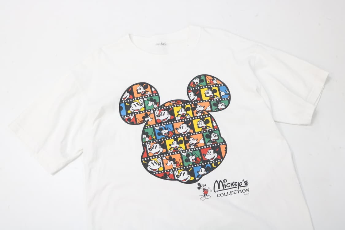 Mickey's Collection 빈티지 필름 아트 미키 마우스 티셔츠 상품이미지3