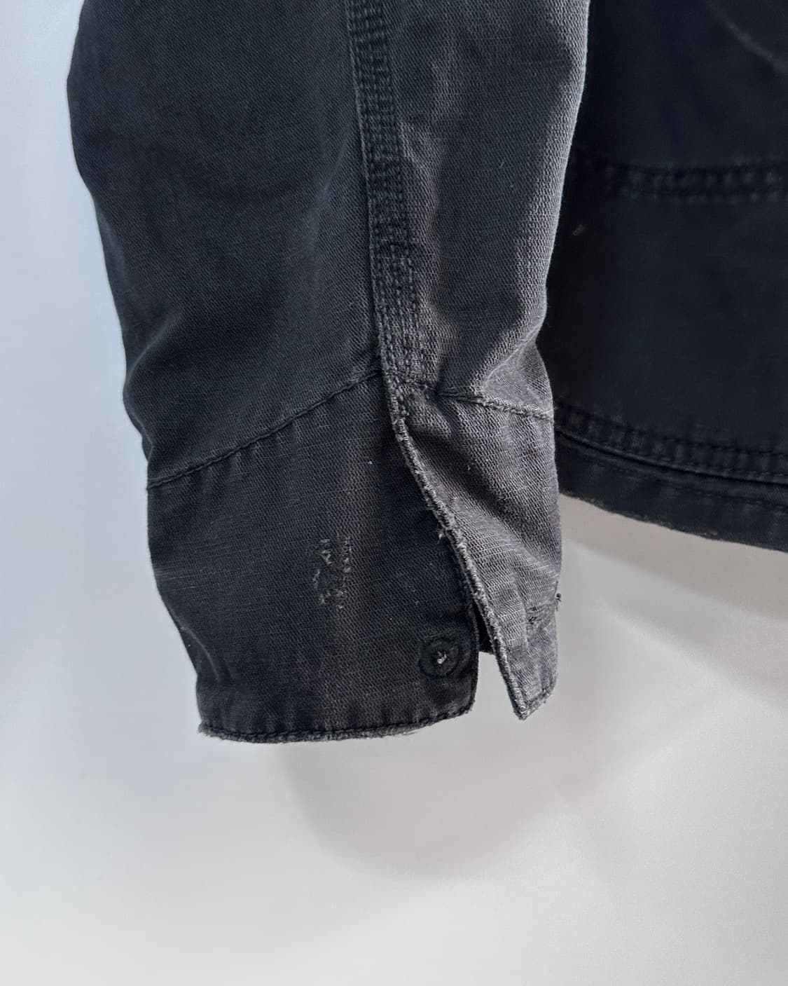 폴로 워시드 블랙 코튼 초어 자켓 (va.71) 상품이미지9