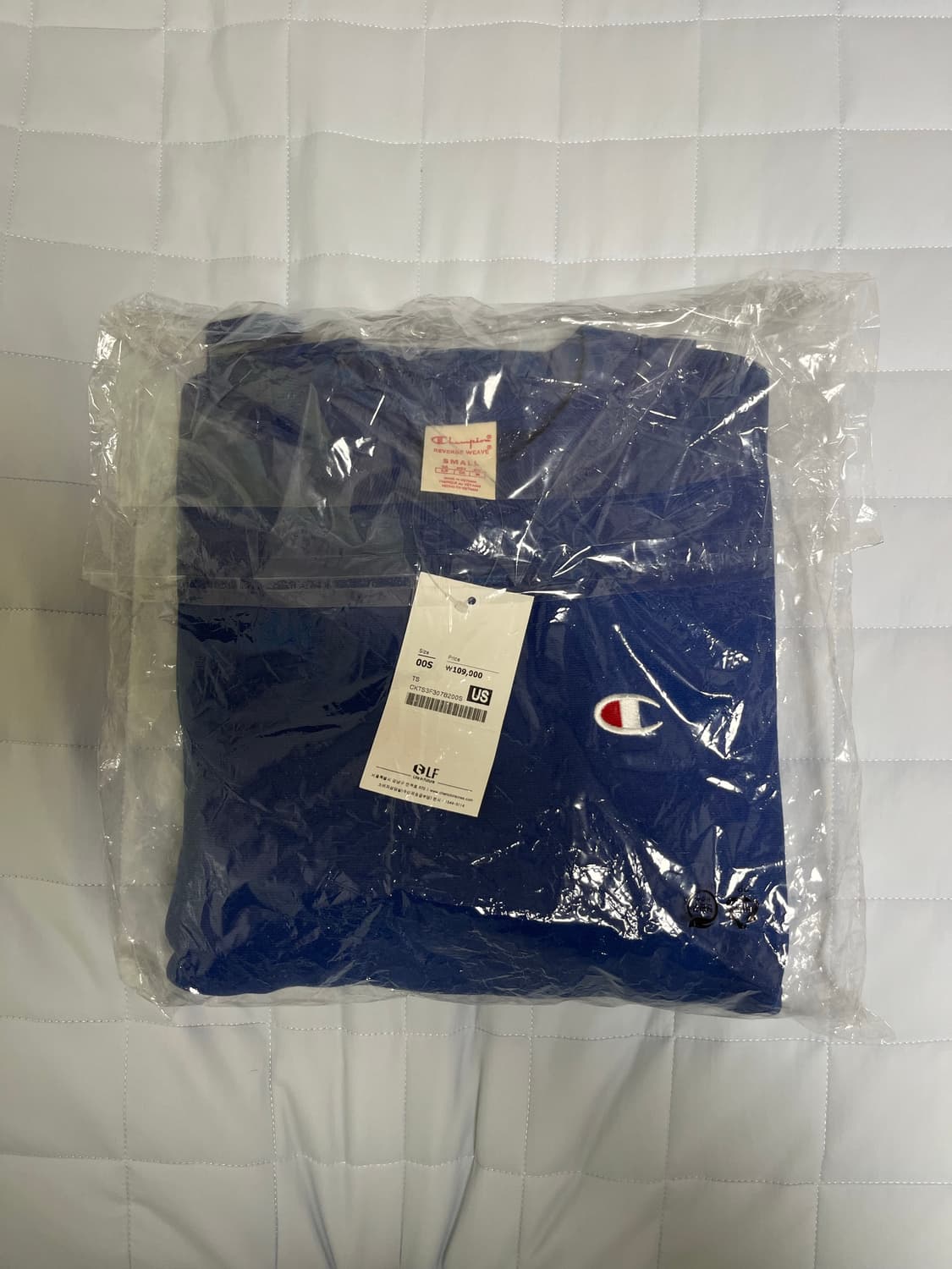 챔피온 리버스위브 레드텍 / 블루 색상 / S 상품이미지1