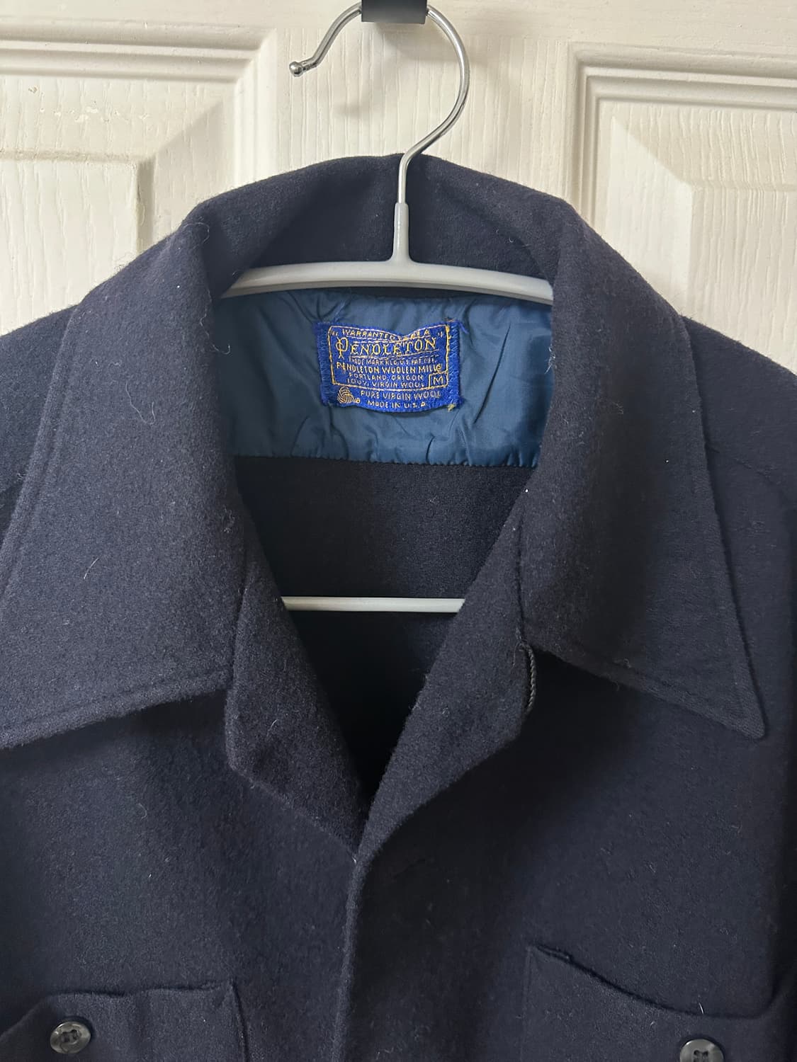 펜들턴 남방 셔츠 네이비 여자 S-M 상품이미지2