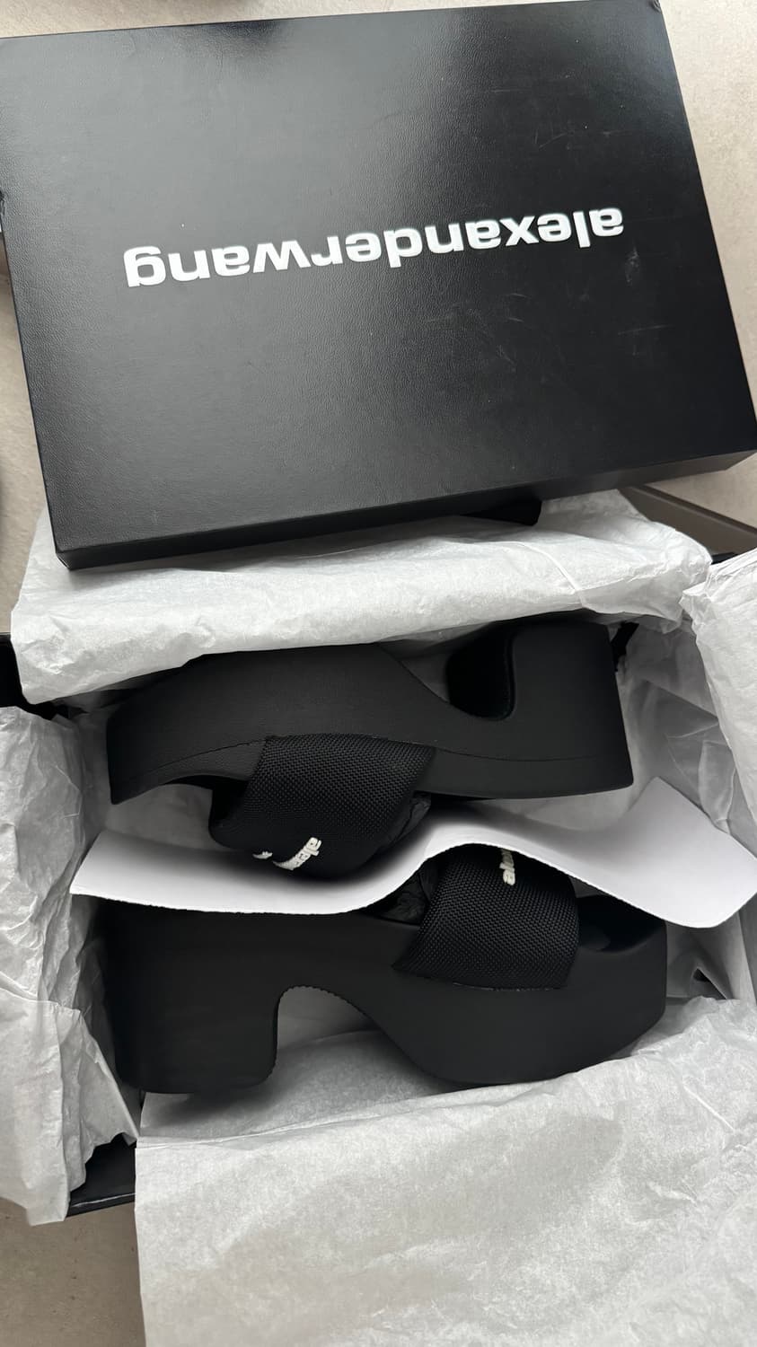 알렉산더왕 슬리퍼 1번실착 거의새상품 상품이미지2