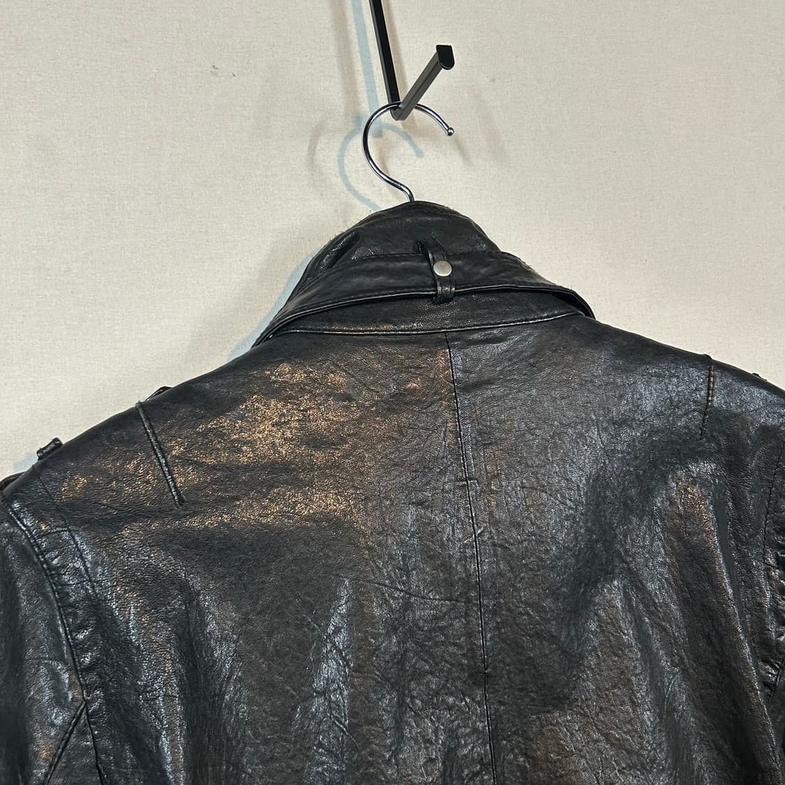 M) 빈티지 멀티포켓 램스킨 레더 양가죽 자켓 상품이미지8