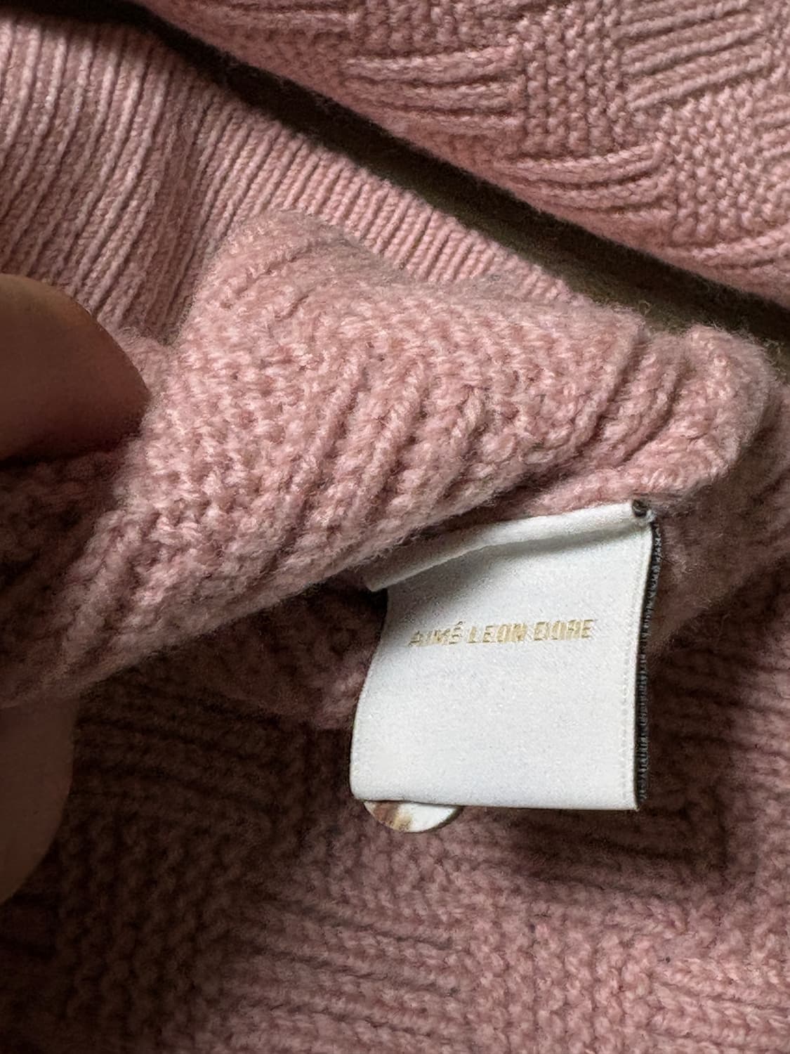 Aime Leon Dore 위브 니트 폴로  상품이미지8