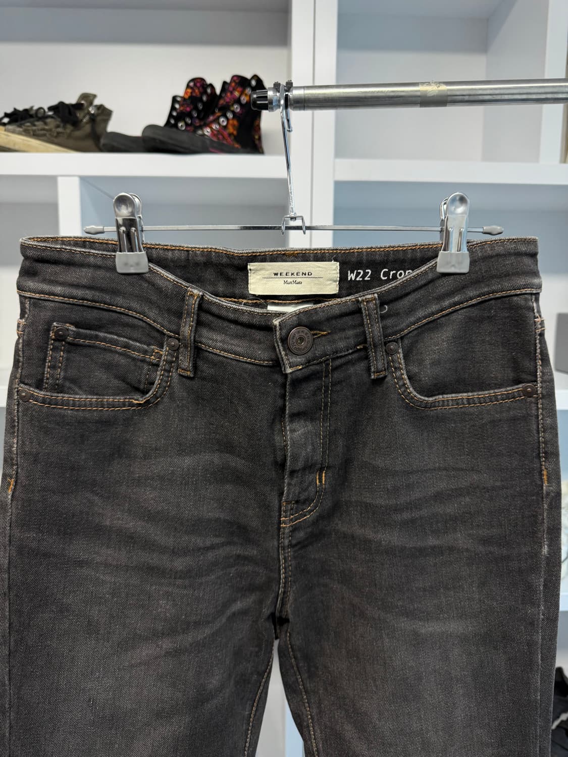 maxmara weekend 크롭 플레어 상품이미지2