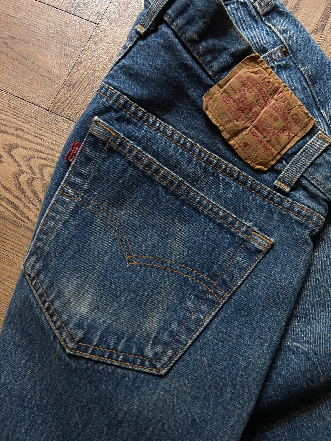 [32]80's 리바이스 501 Made in USA 데님 팬츠 S39 상품이미지6