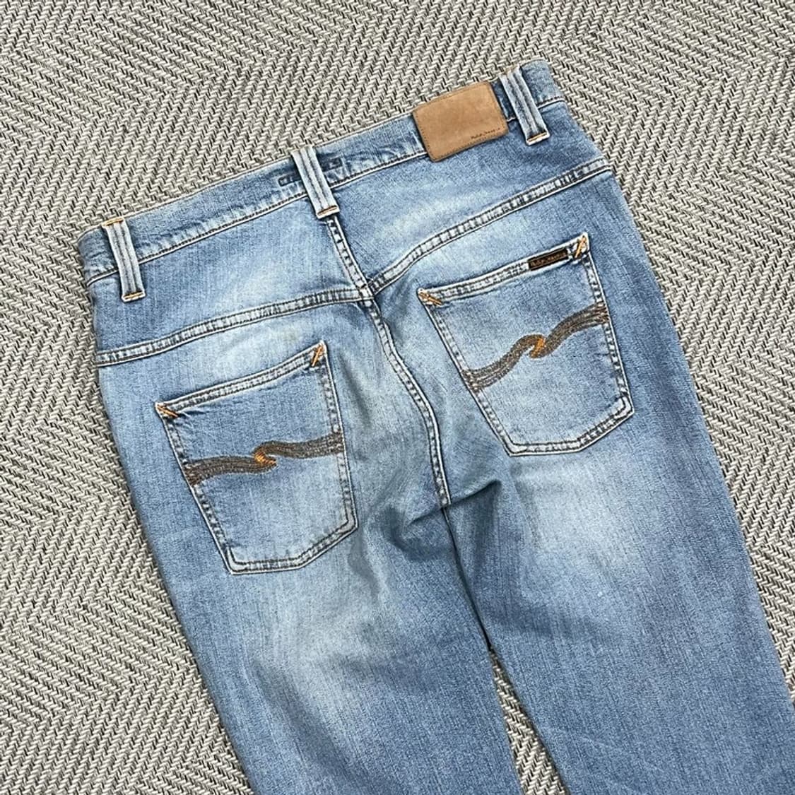 누디진 슬림핏 데님팬츠 v0970  상품이미지4