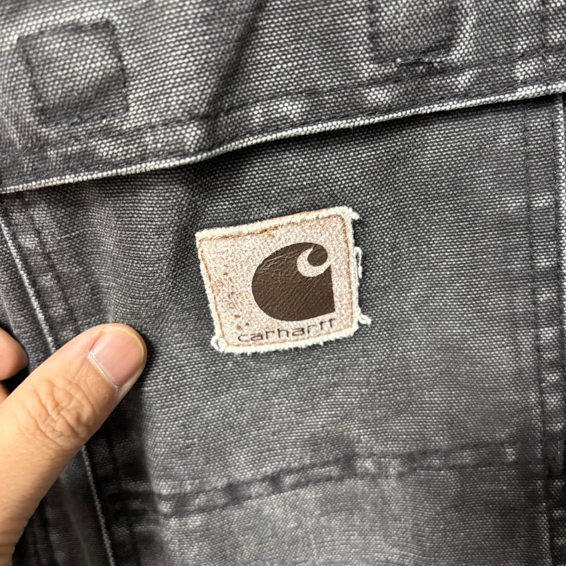 칼하트 C26 샌드스톤 워크자켓 상품이미지3