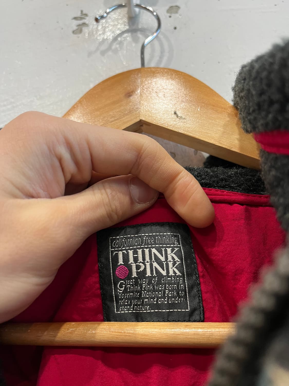 THINKPINK 에스닉 반집업 풀오버 플리스 Made in ITALY 상품이미지8