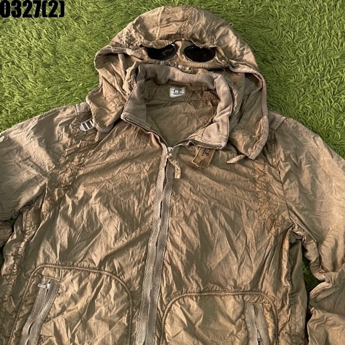 희귀 / cp컴퍼니 베이지 고글 자켓 씨피컴퍼니 C.P. Company 상품이미지1