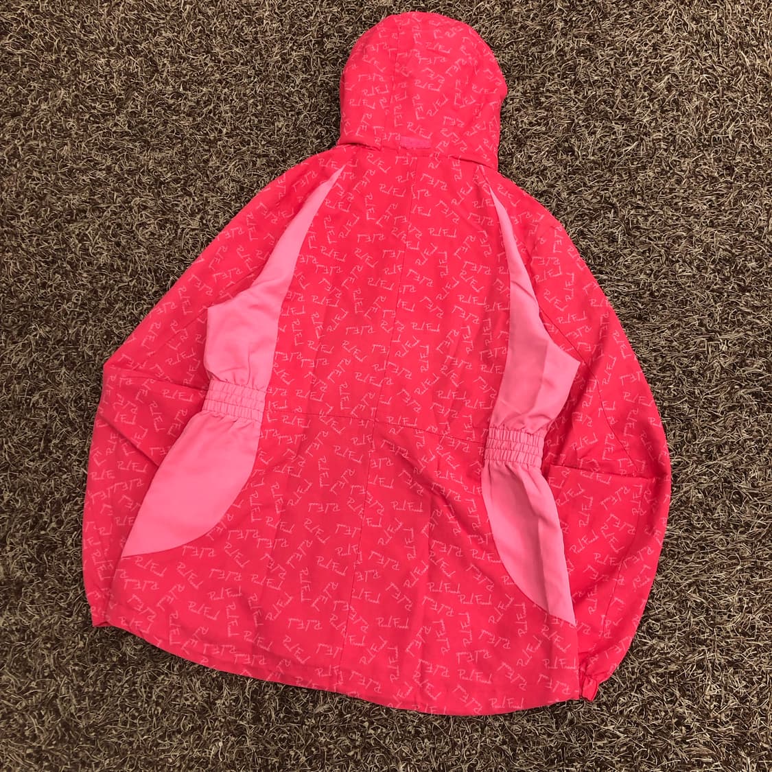폴프랭크 핑크 로고 패턴 바람막이 자켓 상품이미지8