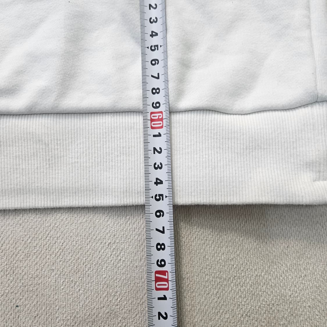 95 디스커버리 화이트 빅 로고 후드티 0310Y 상품이미지6