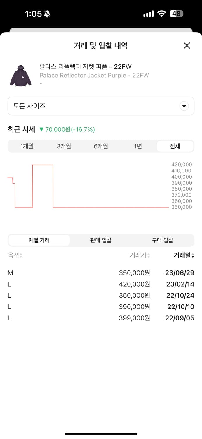 팔라스 리플렉터 자켓 퍼플 22fw 상품이미지2