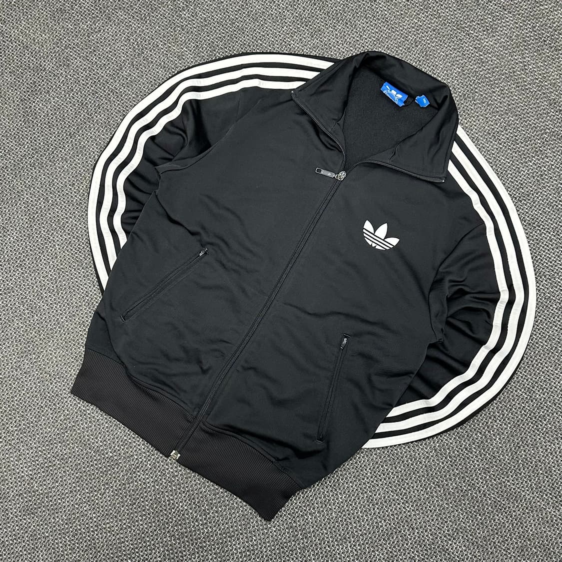 아디다스 파이어버드 구형 빈티지 져지 블랙 85 상품이미지3