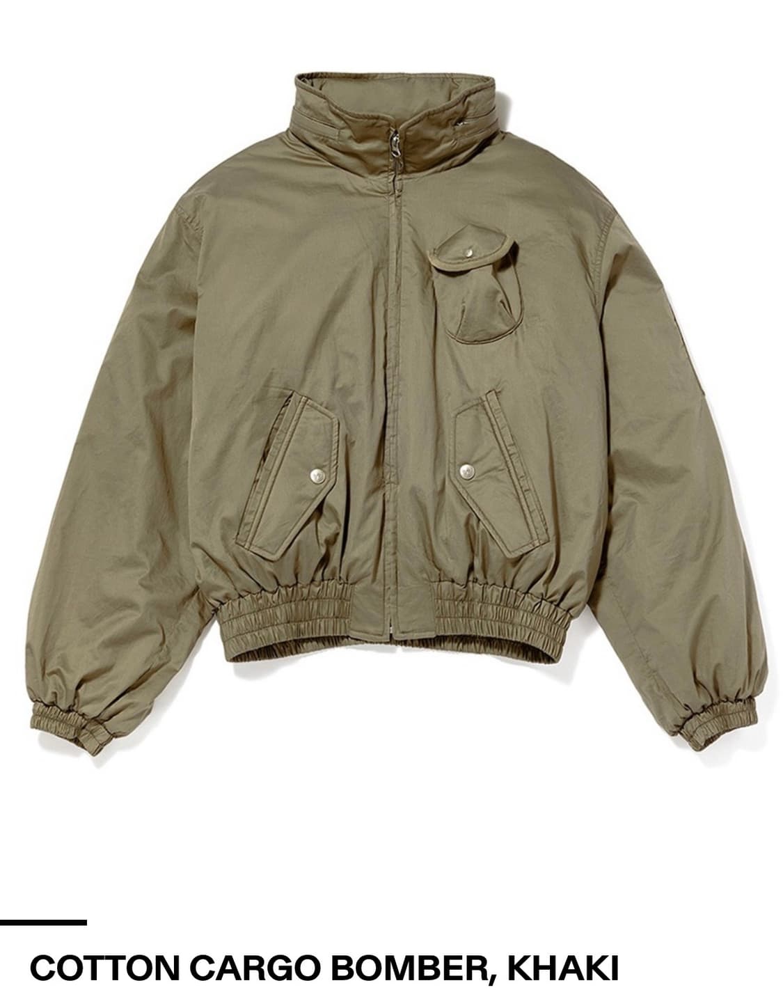 오픈와이와이 cotton cargo bomber (s사이즈) 상품이미지1