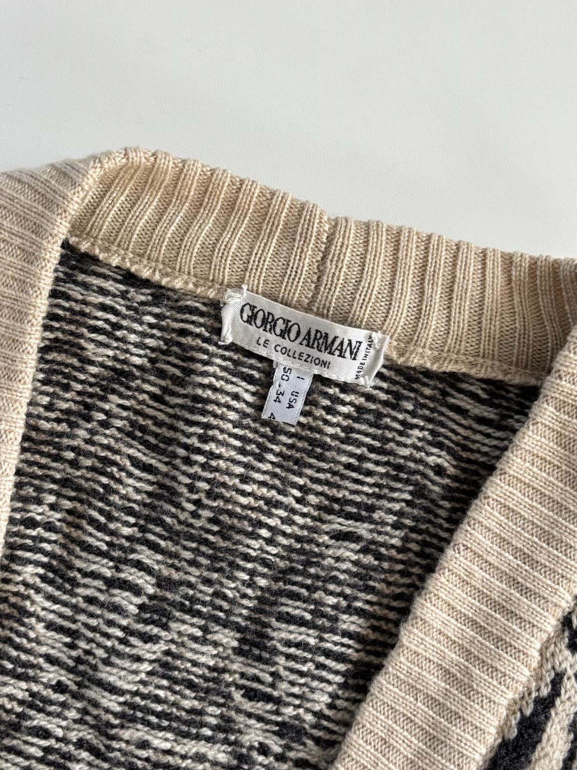 Giorgio Armani 패턴 가디건  상품이미지9