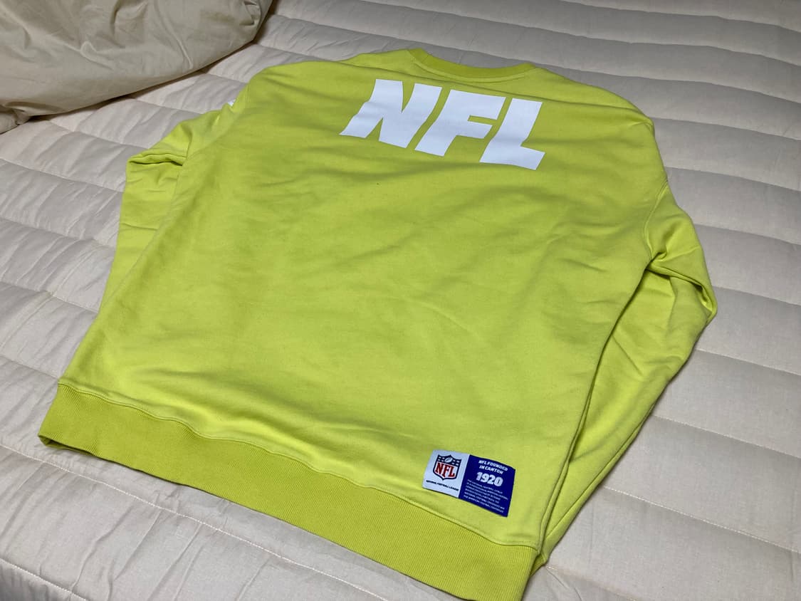 NFL 오버핏 맨투맨, 런닝맨 맨투맨 105-110 상품이미지2