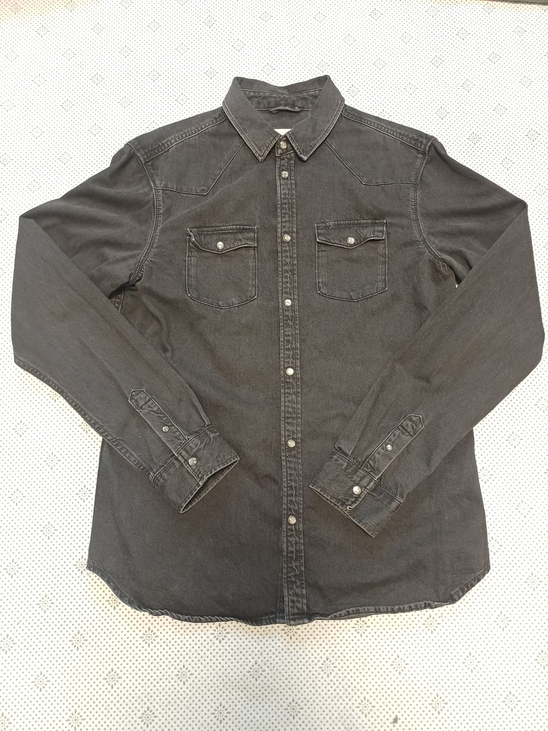 올세인츠(all saints) 블랙데님셔츠 M 상품이미지1