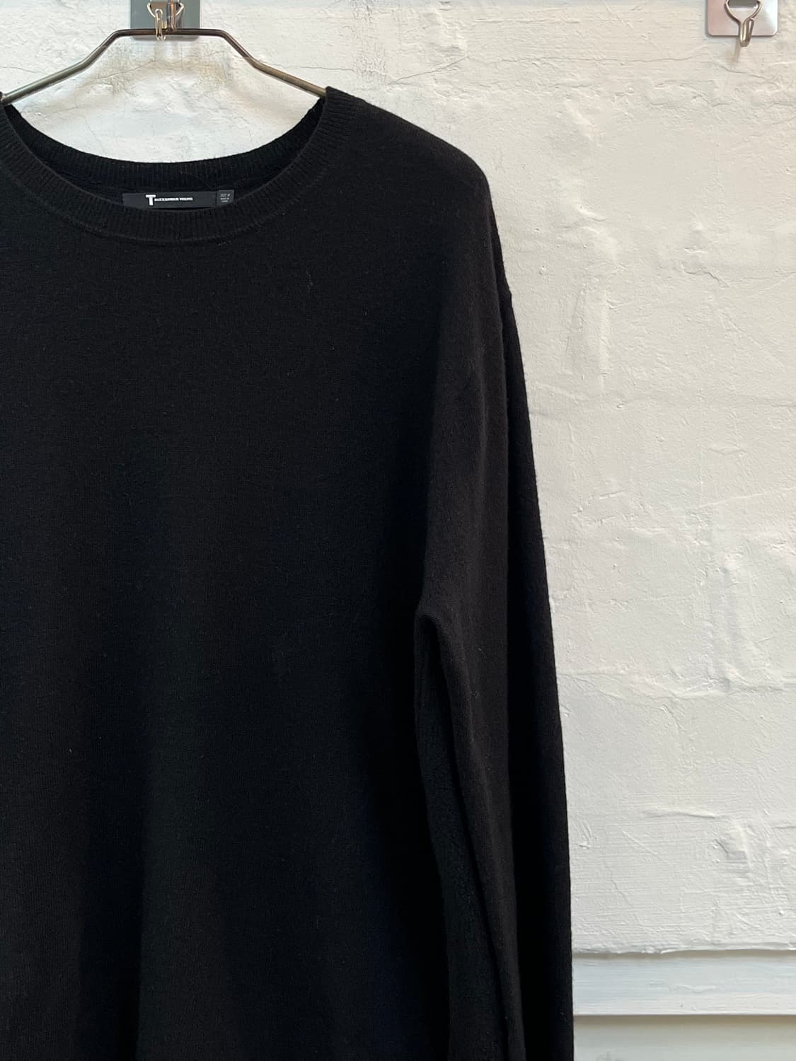 Alexander Wang 메리노 울 캐시미어 니트 블랙 M 상품이미지3