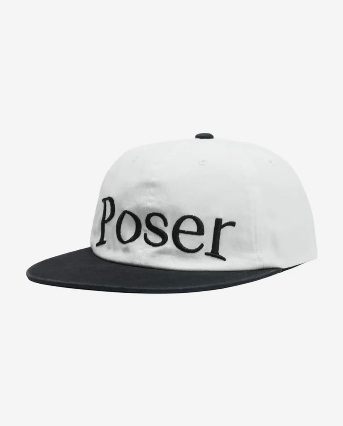 [구보]Poser Vintage Cap, white&black 상품이미지2