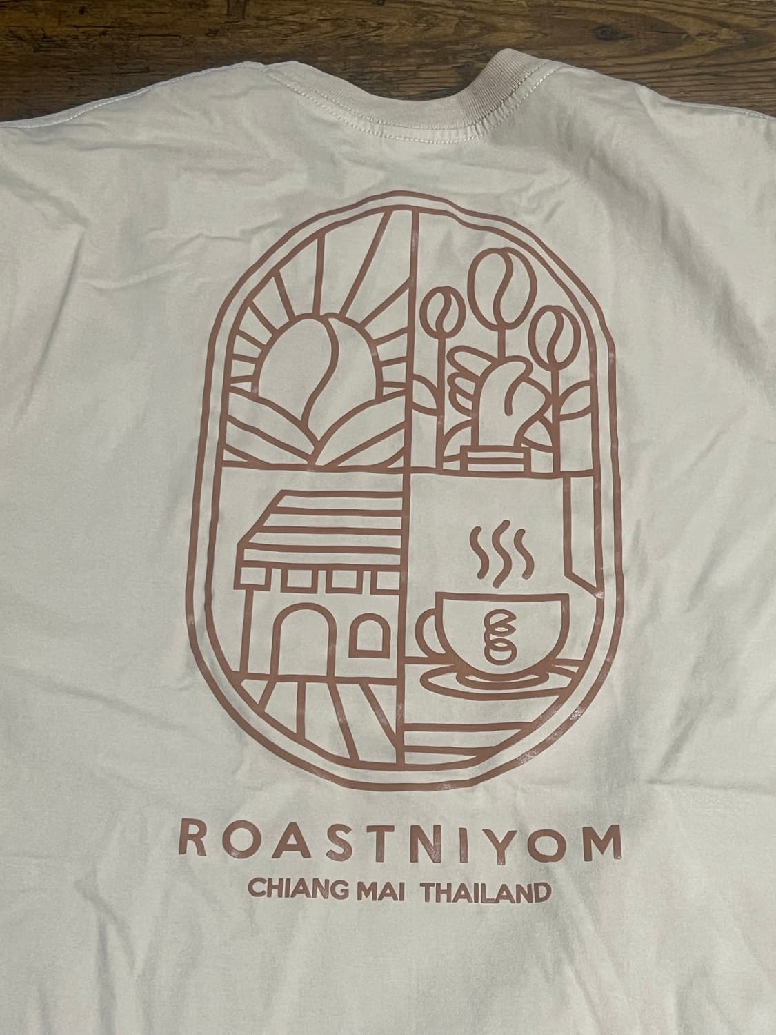 치앙마이 로스트니욤 반팔티셔츠 XL 상품이미지1