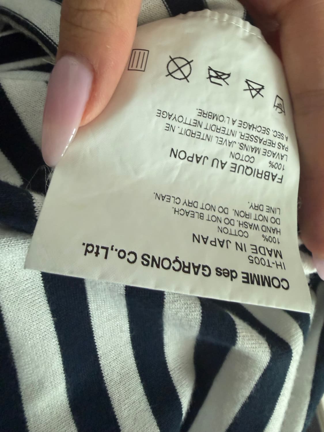 CDG 롱슬리브 상품이미지2