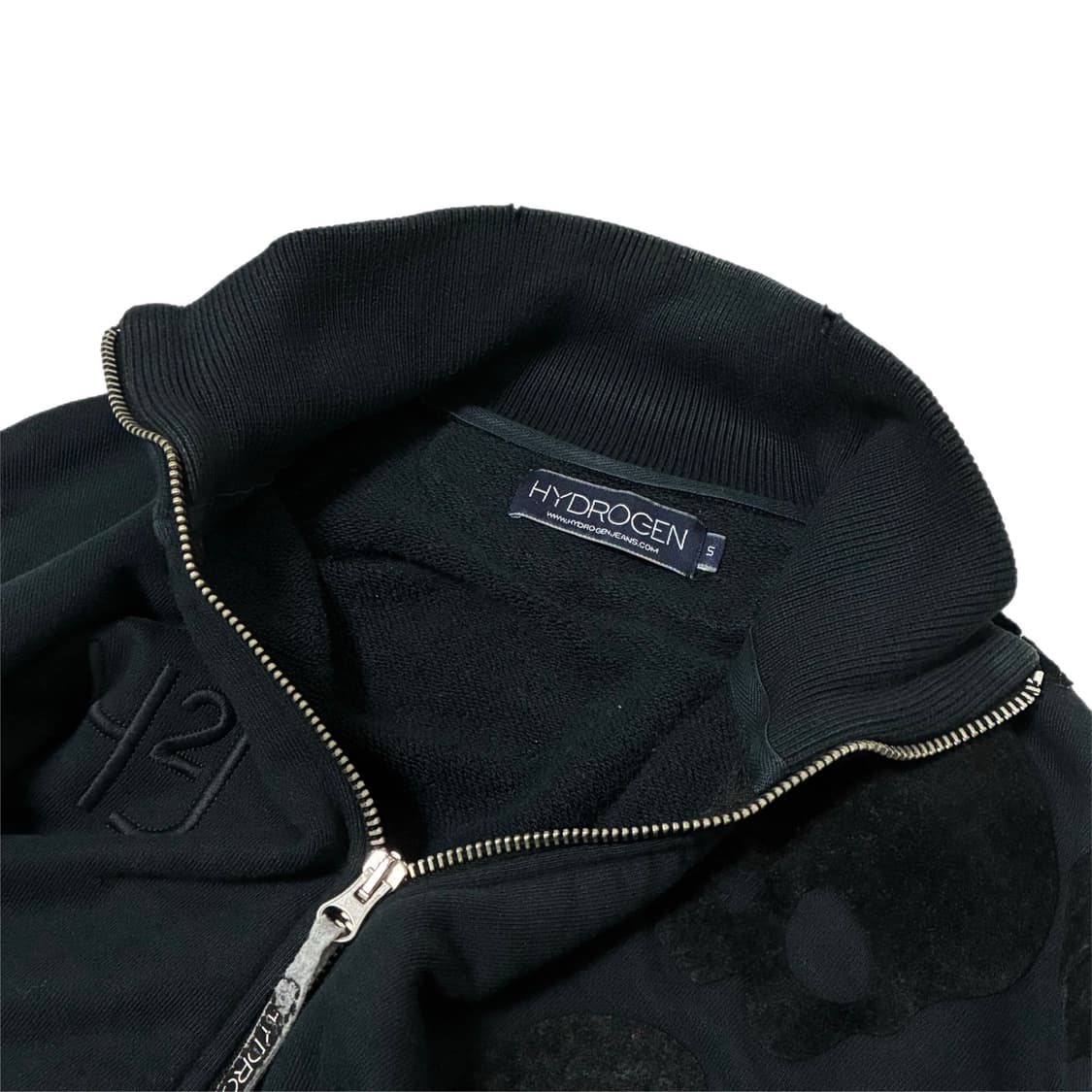 HYDROGEN H2J Skull Flower Zip Up 상품이미지5