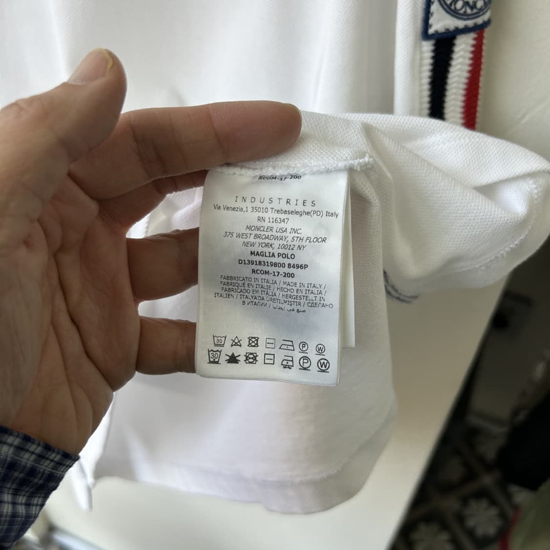 16561 - 몽클레어 감마블루 피케 반팔 카라티 상품이미지5