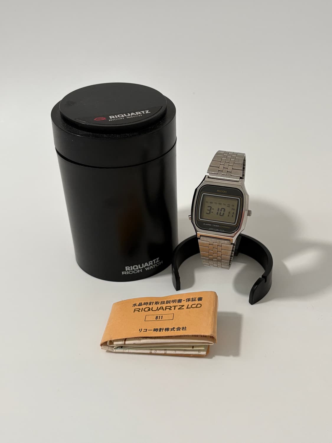 1980s Square Requartz Lcd (Deadstock) 상품이미지3