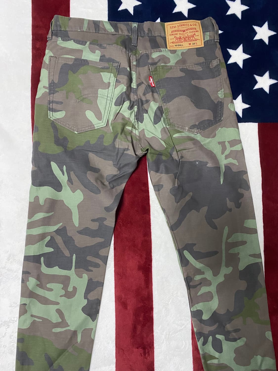 리바이스 프리미엄 카모 팬츠 상품이미지8