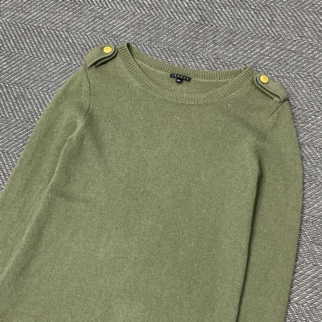  띠어리 캐시미어 견장 니트 v0011  상품이미지3