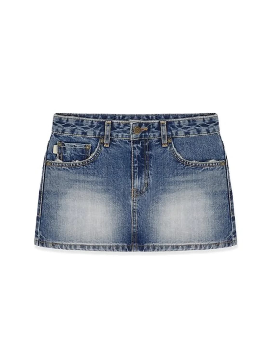 [XS] 글로니 99 LOW-RISE MINI SKIRT (BLUE) 상품이미지1