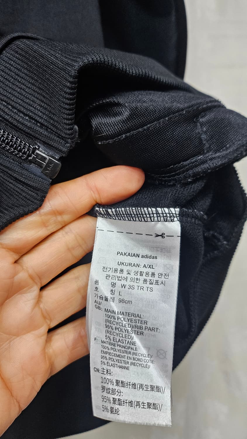 아디다스 블랙 삼선 져지  상품이미지8