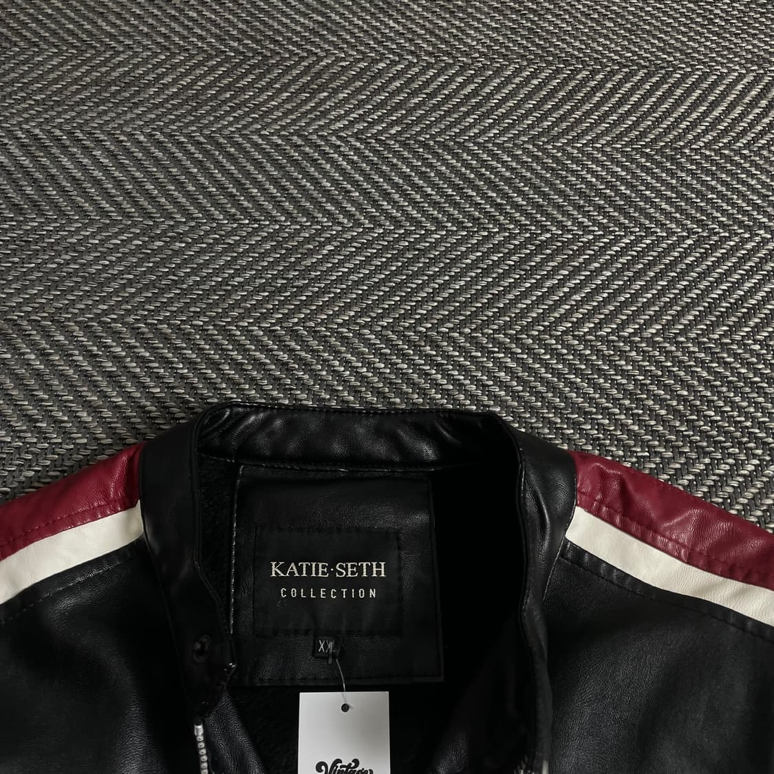 KATIE SETH 카페레이서 비건레더 바이크 자켓 y 3288 상품이미지9