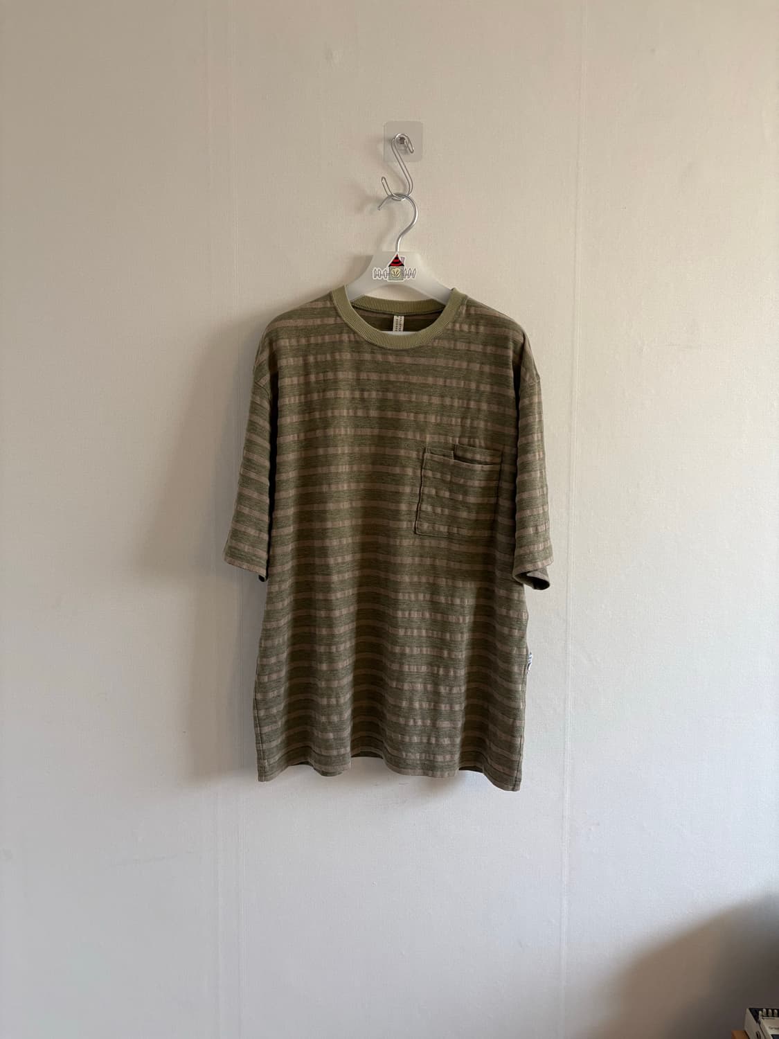 노롤 UNEVENNESS 보더 티셔츠 상품이미지1