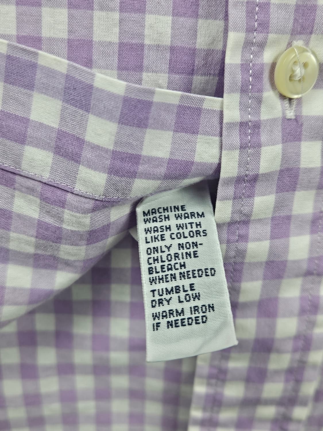 폴로랄프로렌 커스텀핏 깅엄 체크 패턴 셔츠 ( M ) / 11084 상품이미지10