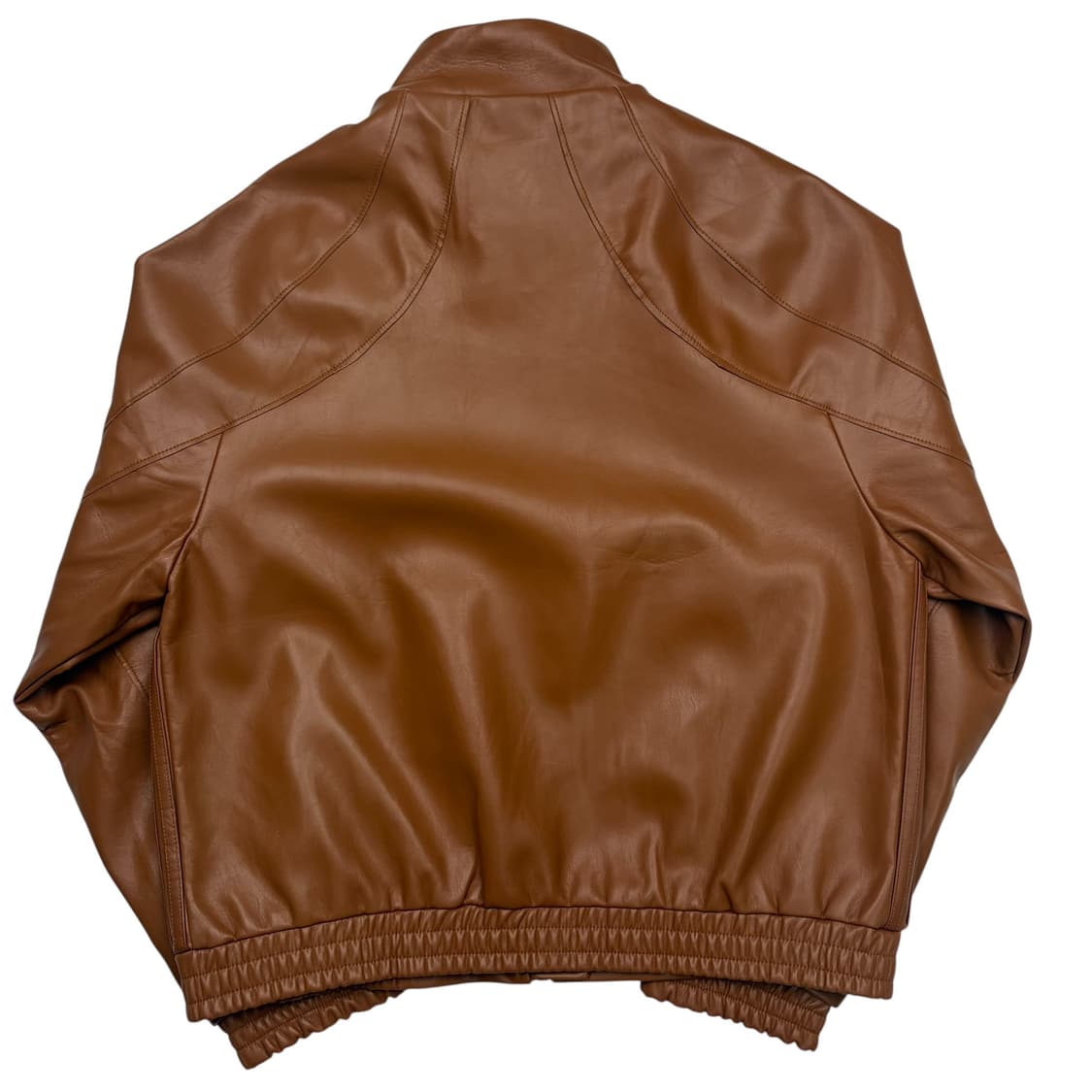 아디다스 X 디젤 브라운 포우 레더 자켓 L 상품이미지4
