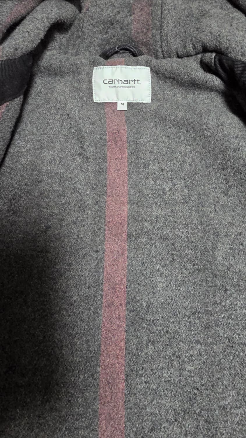 칼하트 WIP 메이틀랜드 데님 OG 액티브 자켓 블랙 스톤 워시드 M사이 상품이미지2