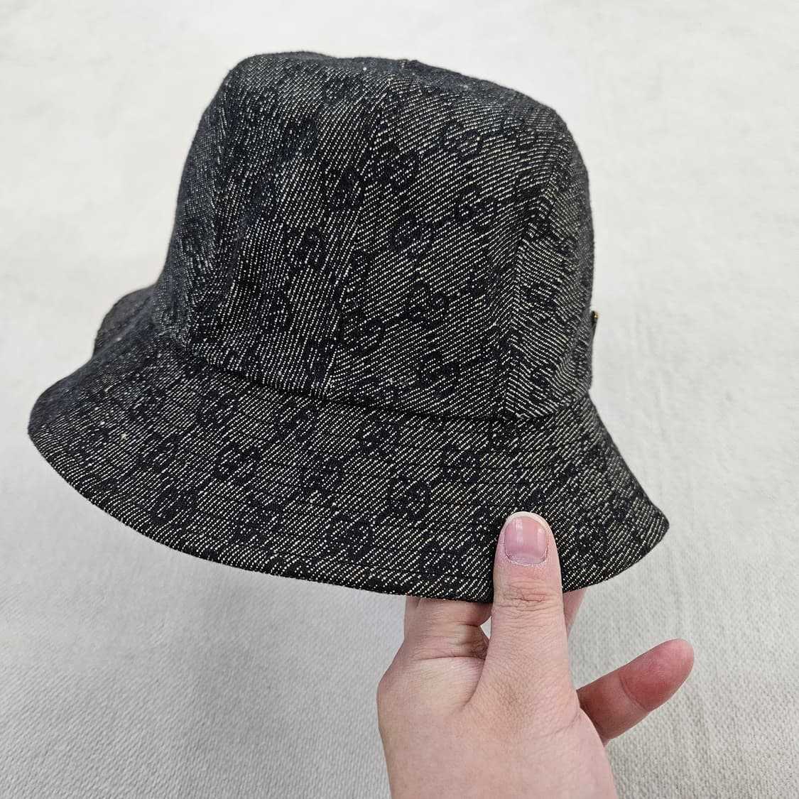 [F] 고급 데님 버킷햇 모자  0120Y2 상품이미지2