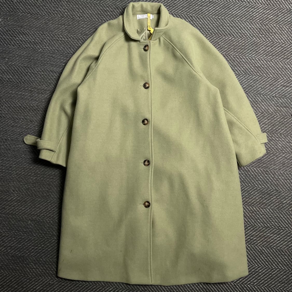 There she is 울 혼방 박시핏 롱 코트y 5329 상품이미지3