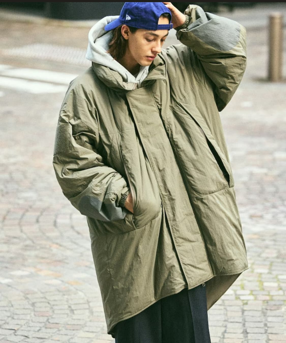 Mmw 빅실루엣 몬스터파카 올리브색상 m 상품이미지1