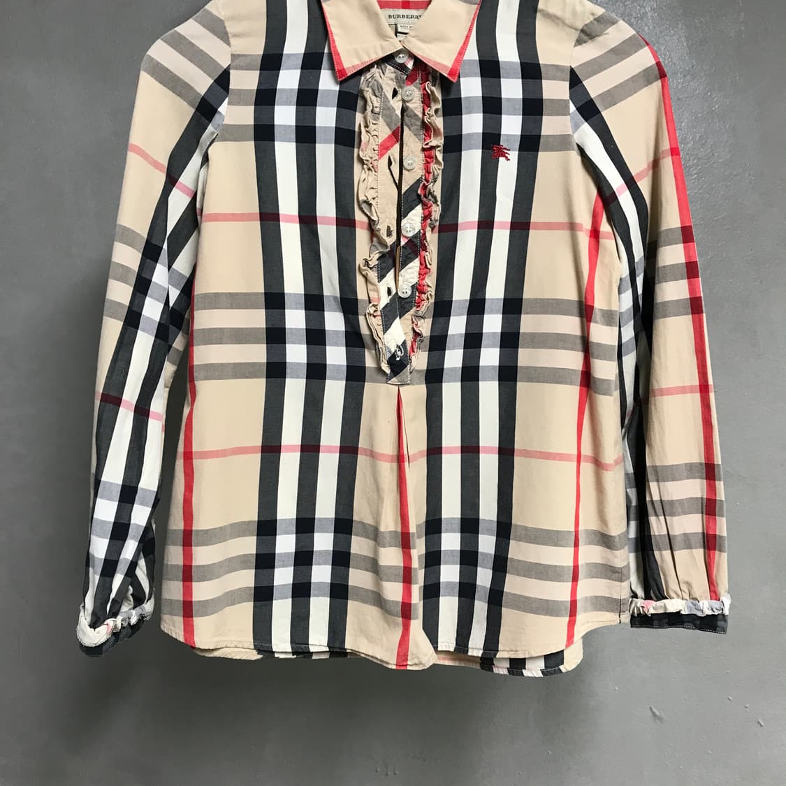 버버리 셔츠 12Y(W) 상품이미지3