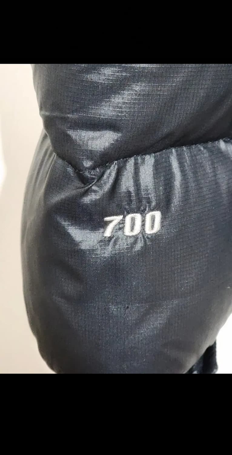 (100) 노스페이스 700 눕시패딩 점퍼 블랙 구스다운 자켓  상품이미지5